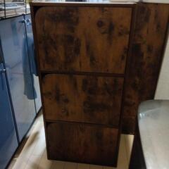 カラーボックス 3ドア