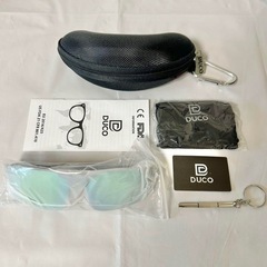 DUCO 新品 サングラス メンズ 偏光 スポーツサングラス U...