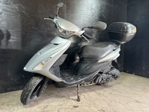 ★支払総額8.2万円★登録後即乗り出し可能！下取り可能！ スズキ アドレスV125S CF4MA リアボックス付き！Sタイプ！価格高騰中のアドレス！通勤通学に♪