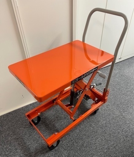 美品 東正車輛 ゴールドリフター GLH-120 油圧足踏式 折り畳みハンドル 台車