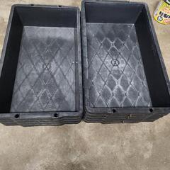 残り7個-メダカ等に25L-トロ舟