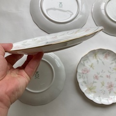 【美品！】ナルミ　NARUMI パステルガーデン　花　お皿　6点おまとめセットの画像