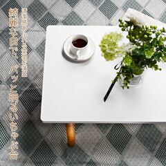新品値下げ！ 竹製 テーブル 折りたたみ 高さ 32cm 幅100cm 折りたたみローテーブル 竹 ちゃぶ台の画像