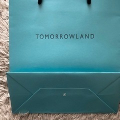 TOMORROWLAND トゥモローランド 紙袋の画像