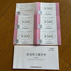 JR九州 株主優待券