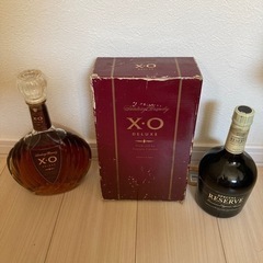 【お譲り先決定】ウイスキー　x.o スペシャルリザーブ