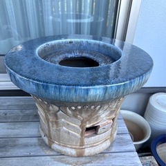 火鉢　練炭ストーブ　昭和レトロ　