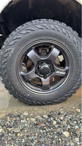 ジムニー ジオランダーMT workホイール4本セット