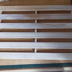 美品　使用屋内2年　7/30まで　すのこ4個