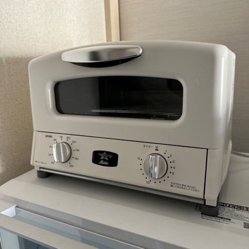 美品　アラジン グラファイト グリル＆トースター ホワイト 4枚焼き AGT-G13B(W)