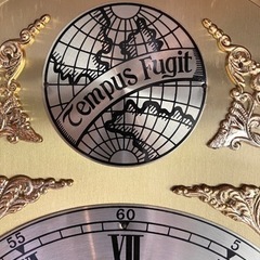 Tempus Fugit テンパスフュギット 大型 ホールクロック 柱時計 振り子時計 アンティーク の画像