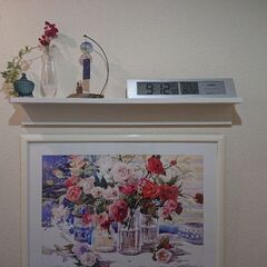 募集中／ 電波時計 温湿度時計 電池式 SEIKO セイコーの画像