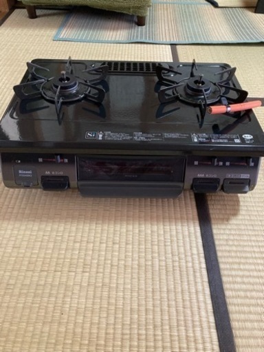 リンナイ　ガスコンロLPガス用　RTE640BK2R