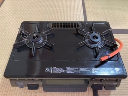 リンナイ　ガスコンロLPガス用　RTE640BK2R