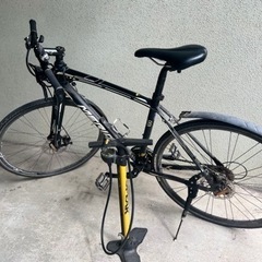 自転車　MERIDA 空気ポンプ付きの画像