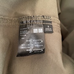 UNIQLO オーバーシャツジャケット　ジャージー の画像