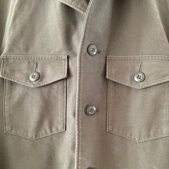 UNIQLO オーバーシャツジャケット　ジャージー の画像