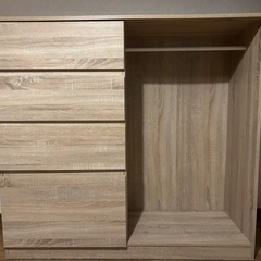 LOWYA ハンガーラック 幅120　の画像