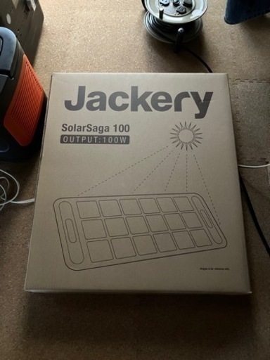ジャクリ　ソーラーパネル100W  新品未使用