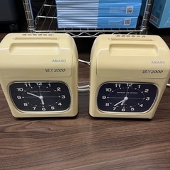 AMANO BX2000 タイムレコーダー