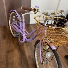 自転車　22インチ　女の子の画像