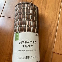 水拭きができる1帖ラグ　カーペット