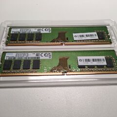 【引取限定】PC メモリ 8GB 2枚 SAMSUNG【北海道札幌市】