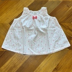 津南52 kid's zooタンクトップチュニック90cm