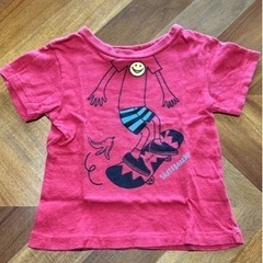 津南53 BREEZEスケボーキッズイラスト入りTシャツ100cm