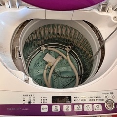 【取引完了】SHARP 全自動洗濯機 ES-G5E2(5.5kg) /2015年製の画像