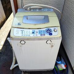  【現状渡し】三菱 全自動洗濯機 乾燥機能 7L  MAW-D7WP