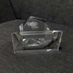 ガラス　オブジェ　中古の画像
