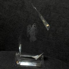 ガラス　オブジェ　中古の画像