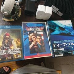 募集中／ DVD パイレーツオブカリビアン トップガン DEEPBULE 3本セット 洋画 イメージDVDの画像