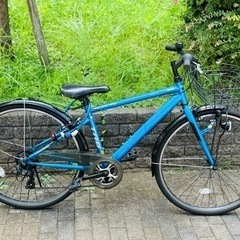 買い物に便利なカゴ付きシティバイク🛍️の画像