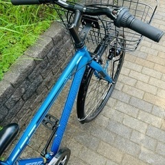 買い物に便利なカゴ付きシティバイク🛍️の画像