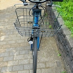 買い物に便利なカゴ付きシティバイク🛍️の画像