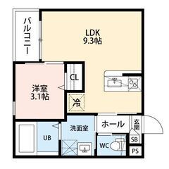 笠寺駅９分！1LDK！初期費用12万円！CRASTINE弥次ヱ町4丁目B棟203⭐️R-LaBは仲介手数料ゼロ円⭐️ - 名古屋市