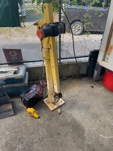 12V簡易ミニクレーン500kg