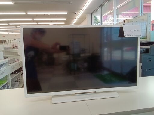 ★ジモティ割あり★  FUNAI  液晶テレビ  40V型 20年製  動作確認／クリーニング済み TC773