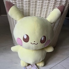 ポケピースのピカチュウのぬいぐるみです☆