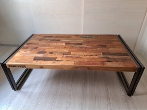 ディーボディ コーヒーテーブル インダストリー インテリア アイアンテーブル