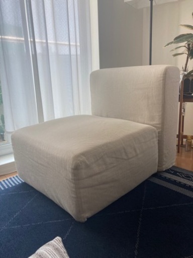 無印良品ユニットソファ本体アームレス 小