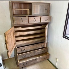 桐タンス　桐箪笥　和箪笥　着物入れ　ビンテージ/昭和レトロの画像