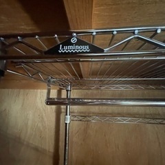 【⭐️値下げ⭐️美品】ルミナス　押入れハンガーラックの画像