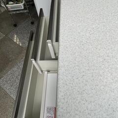【引取先決まりました！】 美品!! ニトリ キッチンカウンター レンジ台 レンジボード  食器棚 キッチン収納 キッチンキャビネットの画像