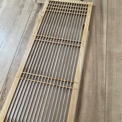 木製格子☆木の格子☆格子枠⭐︎格子窓☆木枠6枚セットの画像
