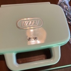【新品未使用】TOFFY ホットサンドメーカーの画像