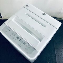 ID:sg218251 パナソニック Panasonic 洗濯機 一人暮らし 中古 2022年製 全自動洗濯機 5.0kg グレー 送風 乾燥機能付き NA-F5B1  【リユース品：状態B】【送料無料】【設置費用無料】