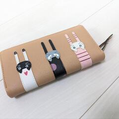 【ラスト1点】3匹の猫ちゃんの長財布【新品未使用】